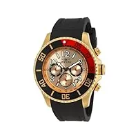 invicta - 15146 - montre homme - quartz chronographe - aigulles luminescentes/chronomètre - bracelet polyuréthane noir