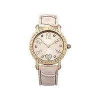 lipsy - lp150 - montre femme - quartz - analogique - bracelet polyuréthane rose