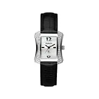 orphelia - or22170214 - montre femme - quartz analogique - cadran nacre - bracelet cuir noir