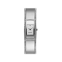 orphelia - or22270488 - montre femme - quartz analogique - cadran argent - bracelet acier argent