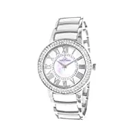 stella maris - stm13g456 - montre femme - quartz analogique - cadran blanc - bracelet céramique blanc