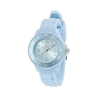 ice-watch - ice-sweety - bubble - mini - montre mixte quartz analogique - cadran bleu - bracelet silicone bleu - sy.bb.m.s.14