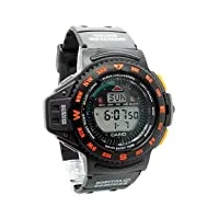 casio - cpw-200 - montre homme - quartz digitale - altimère/chronomère/boussole et gps - bracelet caoutchouc noir