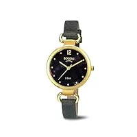 boccia - 3232-04 - montre femme - quartz analogique - bracelet cuir marron