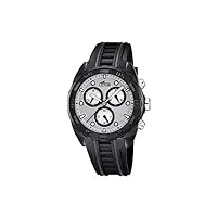 lotus - 18159/1 - montre homme - quartz - chronographe - chronographe - bracelet caoutchouc noir