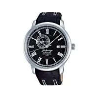 j. springs - beg001 - montre homme - automatique - analogique - bracelet cuir noir