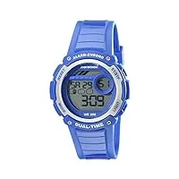 timex unisex tw5k85000m6 marathon digital display quartz blue watch