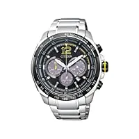 citizen montre pour homme xl chronographe quartz acier inoxydable ca4234–51e