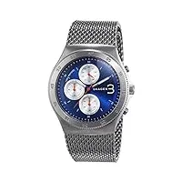 skagen - skw6154 - montre homme - quartz chronographe - bracelet acier inoxydable argent
