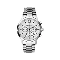 orphelia - or55790018 - montre homme - quartz - chronographe - chronomètre - bracelet acier inoxydable argent
