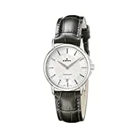 edox montre à quartz suisse pour femme 57001 3 ain les bemonts à affichage analogique noir