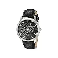 burgmeister - bm219-122 - montre homme - quartz - analogique - bracelet cuir noir