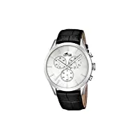lotus - 18119/1 - montre homme - quartz - chronographe - chronographe - bracelet cuir noir