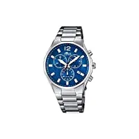 lotus - 10125/3 - montre homme - quartz - chronographe - chronographe - bracelet acier inoxydable argent
