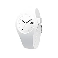 ice-watch - ice ola white - montre blanche pour femme avec bracelet en silicone - 001227 (medium)