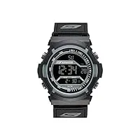 skechers men's sr1033 digital display quartz black watch