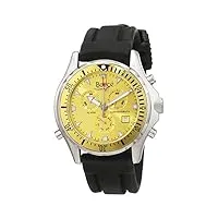 boscé - bo-hq22026-904g - montre homme - automatique - analogique - bracelet caoutchouc noir