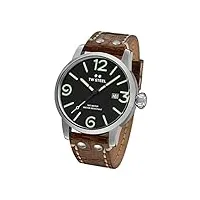 tw steel homme analogique quartz montre avec bracelet en cuir ms12