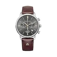 maurice lacroix eliros el1098-ss001-311-1 chronographe pour homme fabriqué en suisse