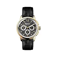 ingersoll hommes chronographe quartz montre avec bracelet en cuir i00102