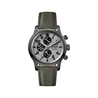 ingersoll hommes chronographe automatique montre avec bracelet en cuir i01401