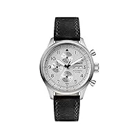 ingersoll hommes chronographe automatique montre avec bracelet en cuir i01901