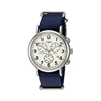timex hommes analogique quartz montre avec bracelet en nylon twc063800