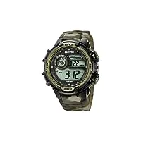 calypso hommes chronographe quartz montre avec bracelet en silicone k5723/6