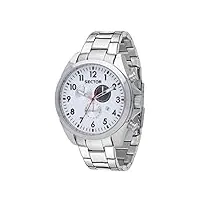 sector homme chronographe quartz montre avec bracelet en acier inoxydable r3273690010