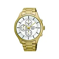 seiko pour des hommes chronographe quartz montre avec bracelet en acier inoxydable sks544p1