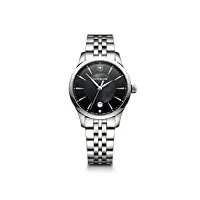 victorinox femme alliance small - montre en acier inoxydable de fabrication suisse à quartz analogique 241751