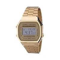 casio men's digital casio unisex classic a168wg-9vt vintage japan-automatic stainless steel watch gold