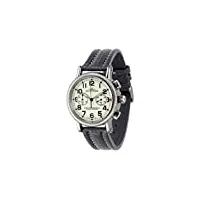 zeno-watch hommes montre - nostalgia lumi chronograph 2030-98082-s9