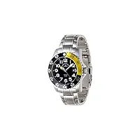 zeno watch basel montre pour homme analogiques quartz avec bracelet acier inoxydable 6350q-a1-9m