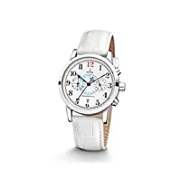 kronsegler amundsen 90°0'0''s chronographe et télémètre pour femme acier-blanc/blanc