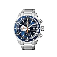 vagary by citizen - ia9-616-71 -collection acqua 39 - montre chronographe en acier, bracelet en acier, pour homme