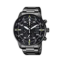citizen - aviator chrono - ca0695-84e - montre chronographe, pour homme