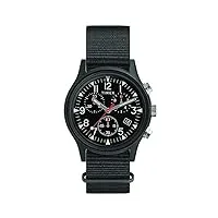 timex men's chronographe quartz montre avec bracelet en tissu tw2r67700