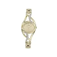 joalia femme analogique quartz montre avec bracelet en laiton 630511