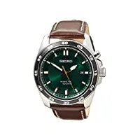 seiko hommes montres bracelet, vert, taille unique