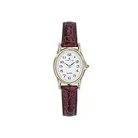 certus femme analogique quartz montre avec bracelet en cuir 646448