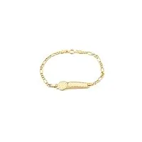 bracelet esclave enfant montre or jaune 18 carats - coffret cadeau - certificat de garantie - mondepetit