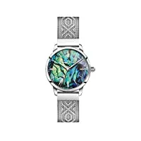 thomas sabo wa0344-201-218-33 mm montre à quartz analogique, pour femme, avec bracelet en acier inoxydable