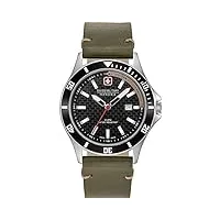 swiss military hanowa mixte adulte analogique quartz montre avec bracelet en acier inoxydable 06-4161.2.04.007.14