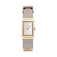 accurist watches femme analogique quartz montre avec bracelet en acier inoxydable 8313