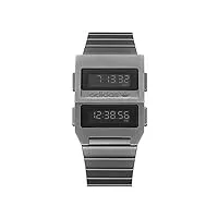 adidas mixte digital montre avec bracelet en acier inoxydable z20-632-00