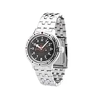vostok wostok amphibian 2416/420380 montre de plongée automatique russe 200 m, bracelet