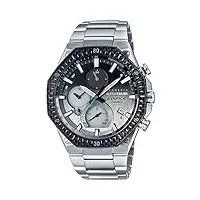 casio hommes chronographe quartz montre avec bracelet en acier inoxydable eqb-1100at-2aer
