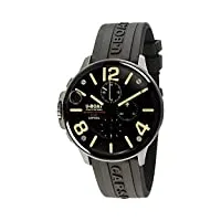 u-boat capsoil chrono 8111/c montre homme analogique quartz avec bracelet caoutchouc 8111/c