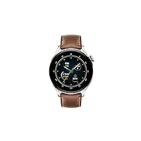 huawei watch 3 3,63 cm (1.43") 46 mm amoled 4g marron/acier inoxydable gps (satellite)